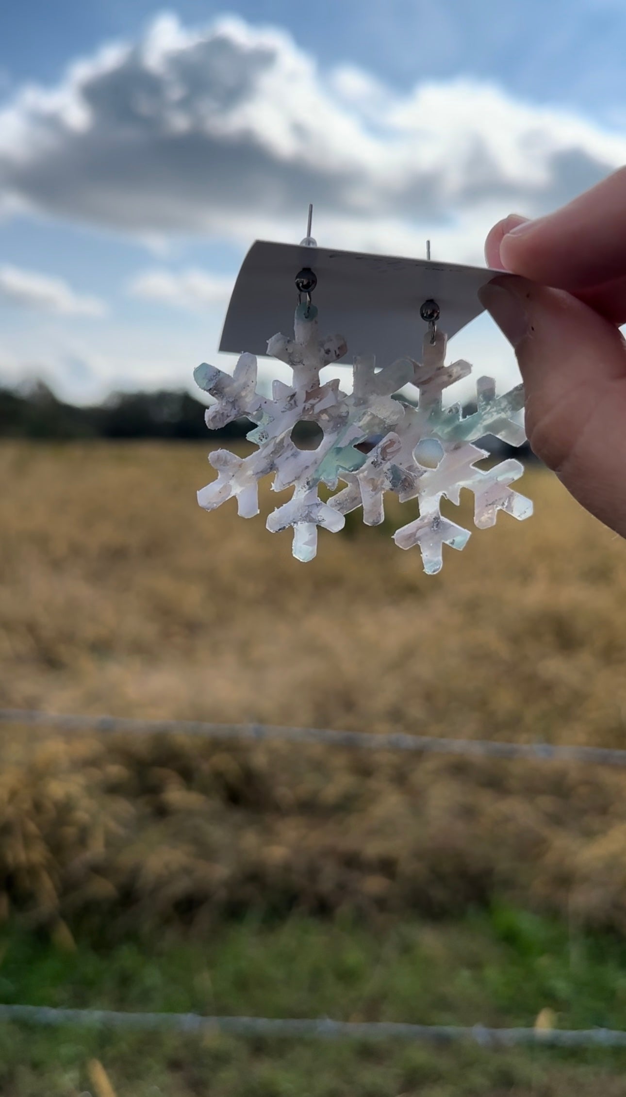 Translucent Snowflakes