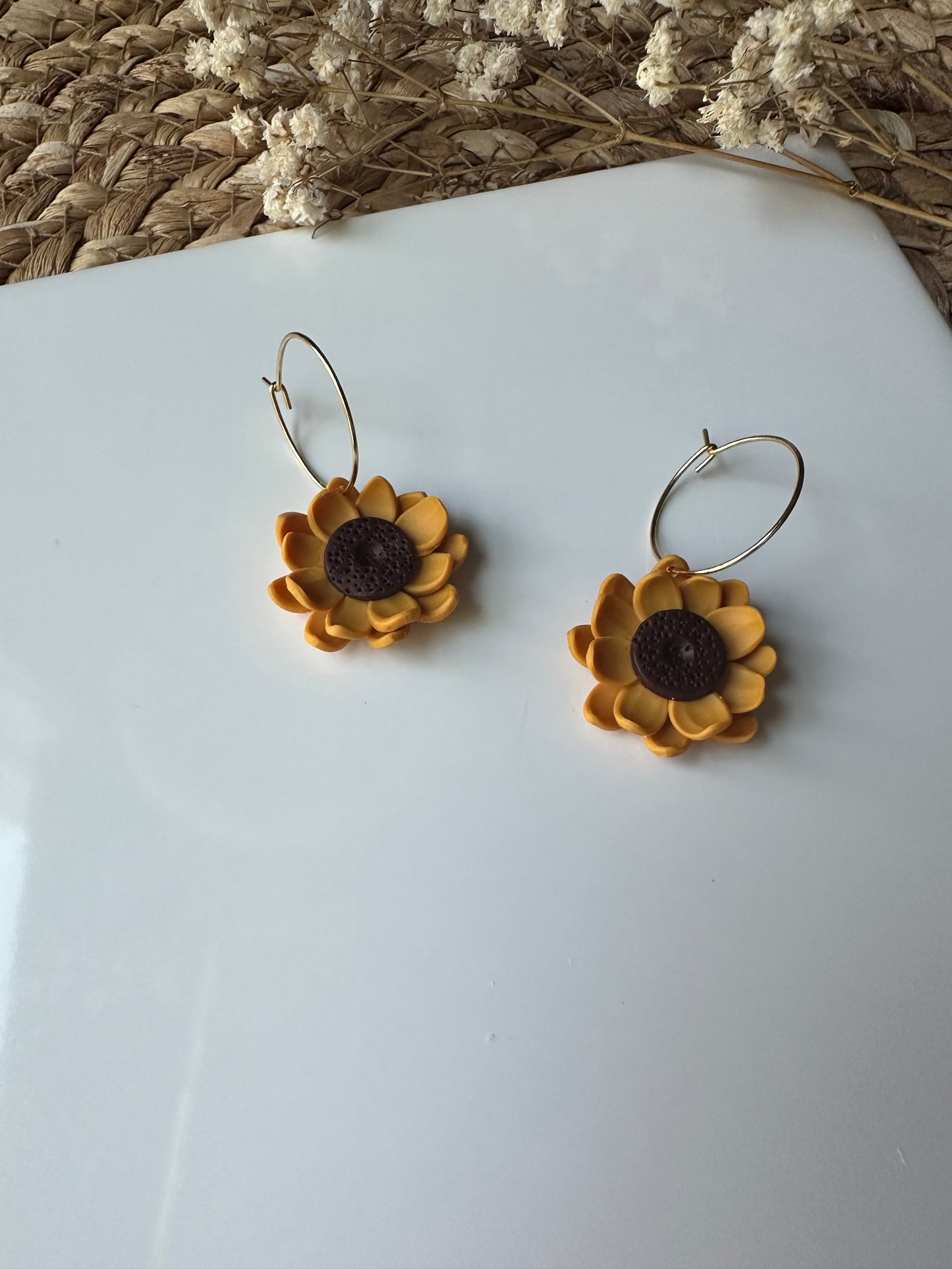 Sunflower Hoops