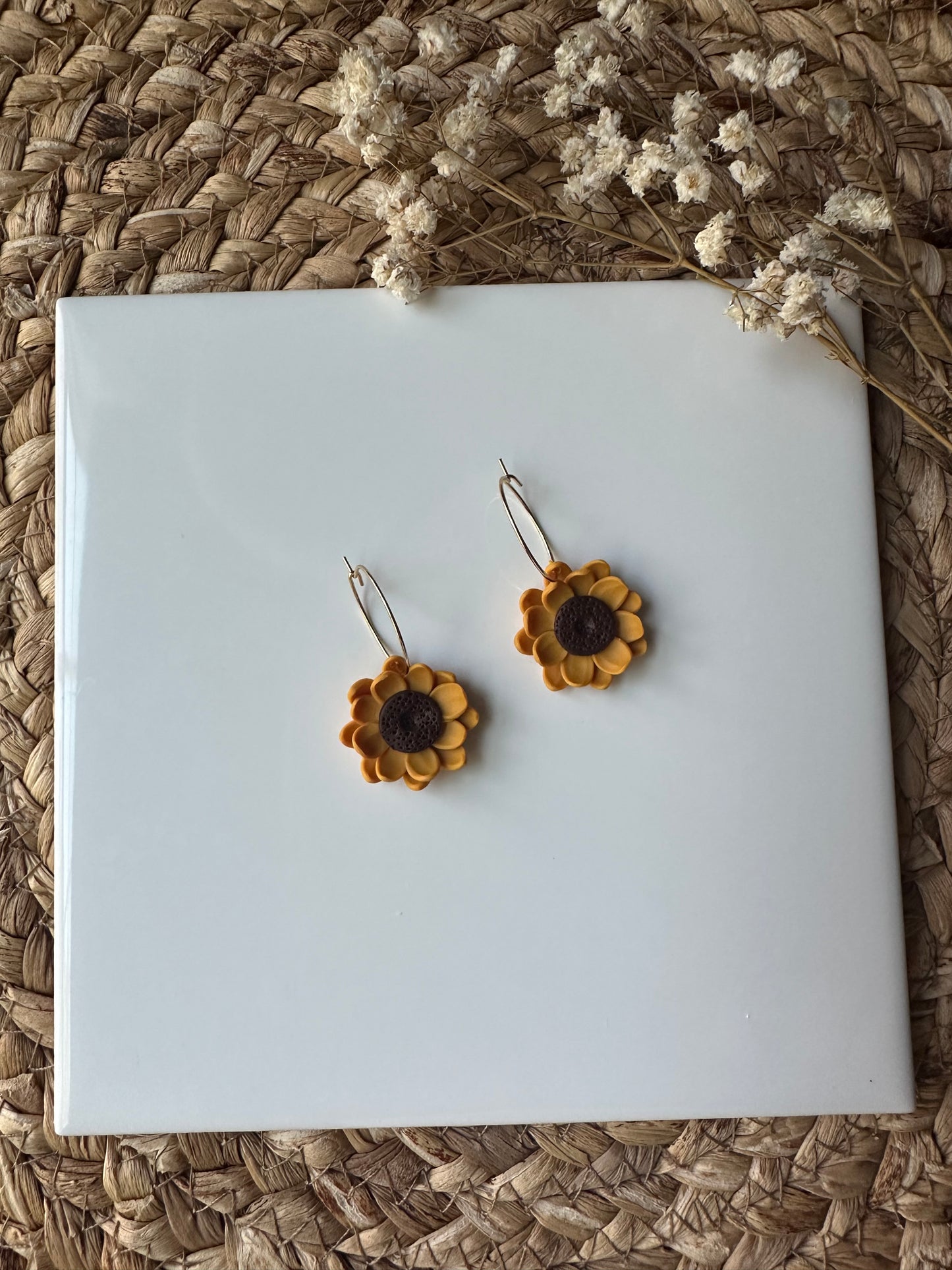 Sunflower Hoops