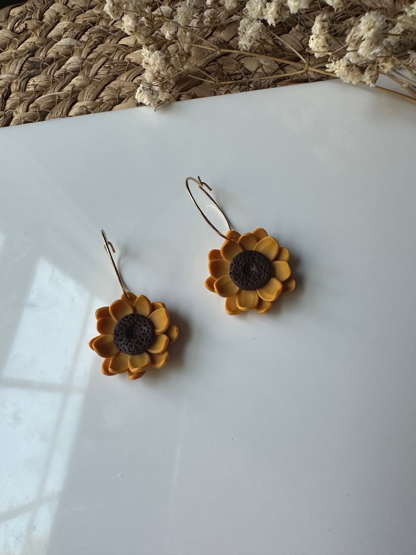 Sunflower Hoops