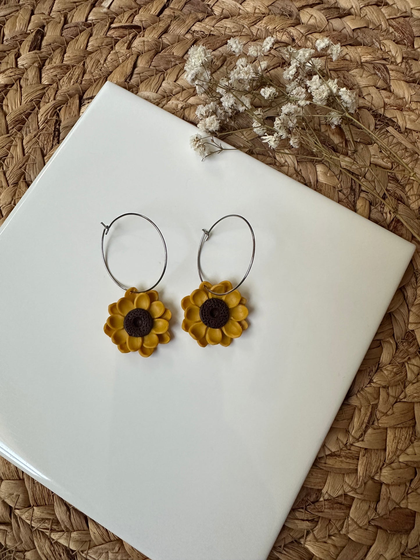 Sunflower Hoops