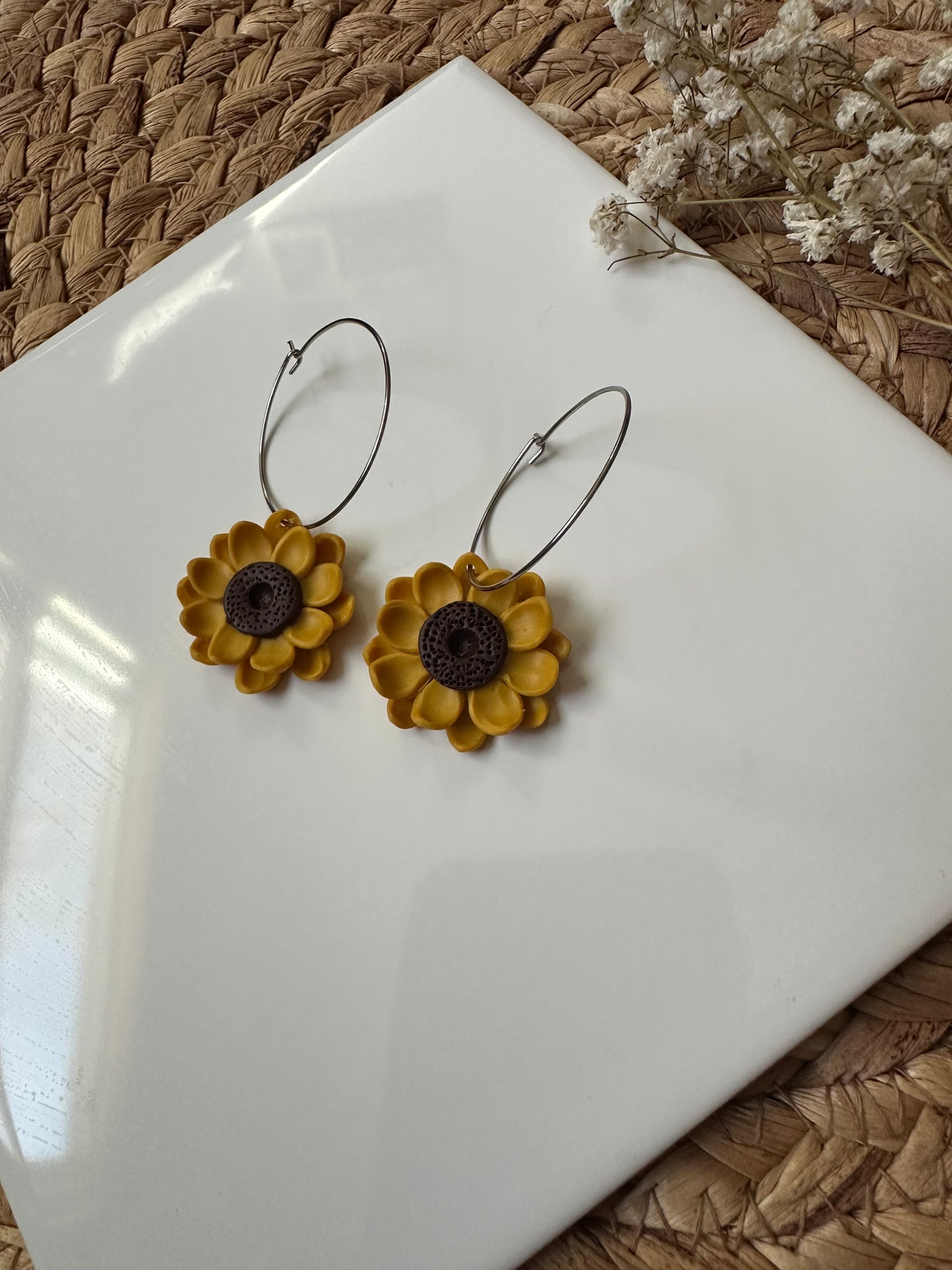 Sunflower Hoops