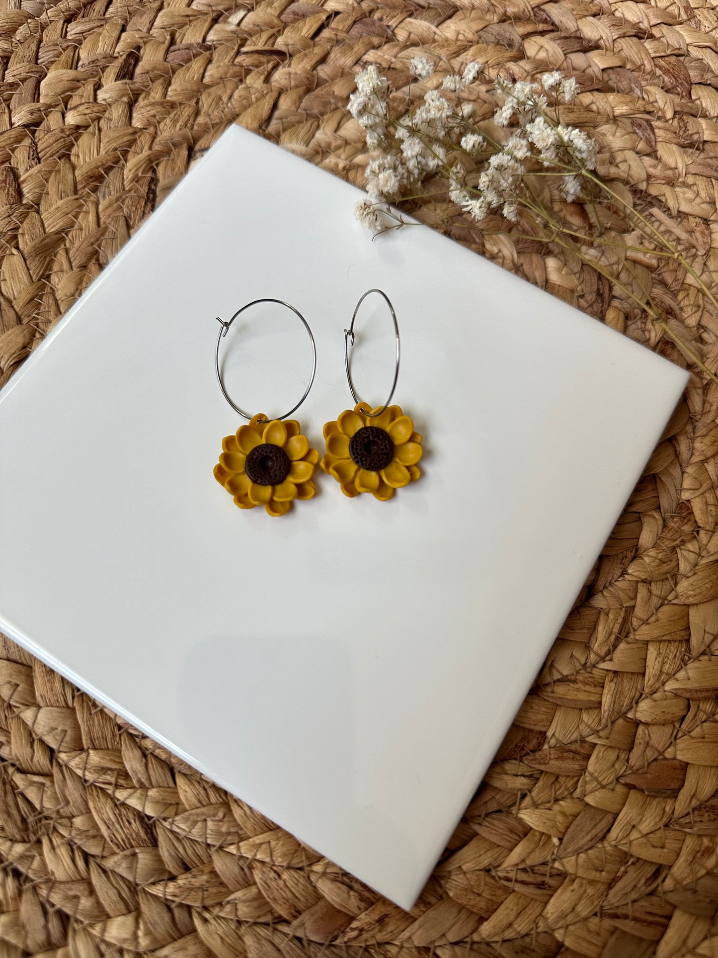 Sunflower Hoops